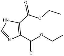 1H-咪唑-4,5-二甲酸二乙酯 结构式
