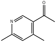 1-(4,6-二甲基-3-吡啶基)乙酮 结构式