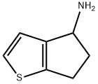 5,6-二氢-4H-环戊烷并[B]噻吩-4-胺 结构式