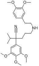 norgallopamil 结构式