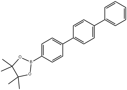 [1,1':4',1''-三联苯]-4-硼酸频哪醇酯 结构式