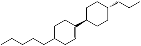 4-Pentyl-1-(4-propylcyclohexyl)-1-cyclohexene 结构式