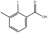 2-碘-3-甲基苯甲酸 结构式