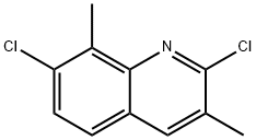 2,7-DICHLORO-3,8-DIMETHYLQUINOLINE 结构式