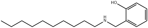 2-[(decylamino)methyl]phenol 结构式