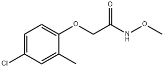 2-(4-Chloro-2-methylphenoxy)-N-methoxyacetamide 结构式