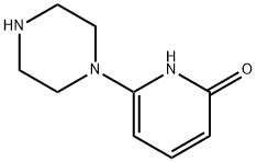 6-(1-哌嗪基)-2(1H)-吡啶酮 结构式