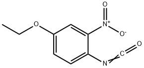 4-乙氧基-2-硝基苯基异氰酸酯 结构式