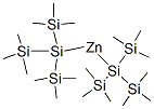 Bis[tris(trimethylsilyl)silyl]zinc 结构式