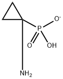 1-aminocyclopropanephosphonate 结构式