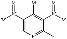 2-Methyl-3,5-dinitro-4-pyridinol 结构式