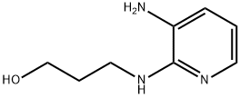 3-[(3-Amino-2-pyridinyl)amino]-1-propanol 结构式