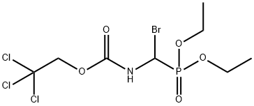 DIETHYL(TROC-AMINO)BROMOMETHYLPHOSPHONATE 结构式