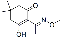 2-(1-(methoxyimino)ethyl)-5,5-dimethyl-3-hydroxycyclohex-2-en-1-one 结构式