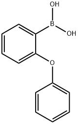 2-苯氧基苯硼酸 结构式