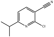 2-氯-6-异丙基吡啶-3-腈 结构式