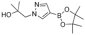 1-(2-羟基-2-甲基-丙基)吡唑-4-基]硼酸哪醇酯 结构式