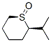 2H-Thiopyran,tetrahydro-2-(1-methylethyl)-,1-oxide,cis-(9CI) 结构式