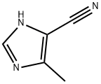 4-甲基-5-氰基咪唑 结构式