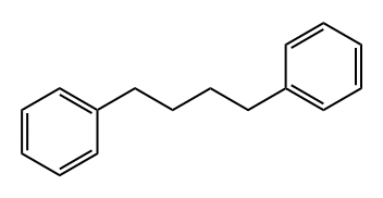 1,4-联苯基丁烷 结构式