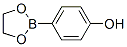 Phenol, 4-(1,3,2-dioxaborolan-2-yl)- (9CI) 结构式