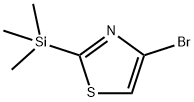 4-溴-2 -(三甲基硅基)噻唑 结构式