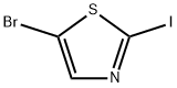 5-溴-2-碘噻唑 结构式