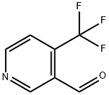 4-三氟甲基-3-吡啶甲醛 结构式
