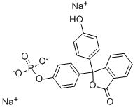 酚酞单磷酸二钠盐 结构式