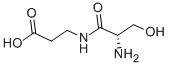 H-SER-Β-ALA-OH 结构式