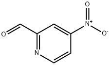 4-硝基-吡啶-2-甲醛 结构式