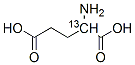 DL-GLUTAMIC-2-13C ACID 结构式