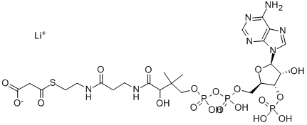 Malonyl coenzyme A lithium salt