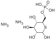 5-硫代-D-葡萄糖-6-磷酸二铵盐 结构式