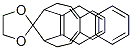 5,6,7,14,15,16-Hexahydrospiro[6,15-methanobenzo[a]naphtho[2,3-f]cyclodecene-17,2'-[1,3]dioxolane] 结构式