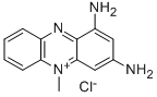 1,3-diamino-5-methylphenazinium chloride 结构式