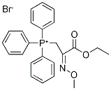 [3-ethoxy-2-(methoxyimino)-3-oxopropyl](triphenyl)phosphonium bromide 结构式