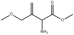 3-Butenoic  acid,  2-amino-3-(methoxymethyl)-,  methyl  ester 结构式