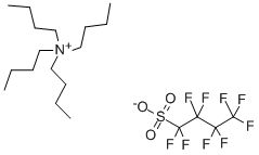 九氟丁磺酸四丁基铵 结构式