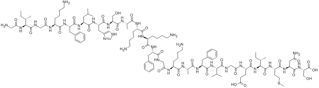 蛙皮素2 结构式