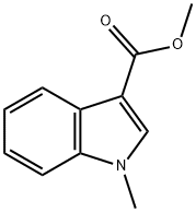 1H-吲哚-3-甲酸甲酯 结构式