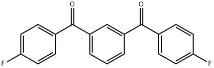 1,3-双（4-氟苯甲酰）苯 结构式