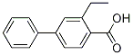 3-乙基-[1,1'-联苯]-4-羧酸 结构式