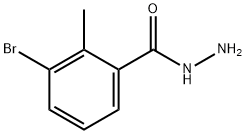 3-BROMO-2-METHYLBENZHYDRAZIDE 结构式