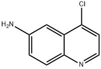 4-氯-6-氨基喹啉 结构式