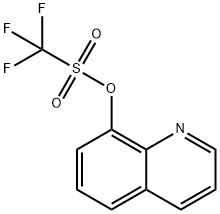 8-喹啉三氟甲烷磺酸 结构式