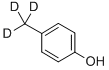 对甲酚-D3 结构式