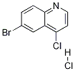 6-broMo-4-chloroquinoline (Hydrochloride) 结构式