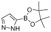 1H-Pyrazole, 5-(4,4,5,5-tetraMethyl-1,3,2-dioxaborolan-2-yl)- 结构式