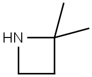 2,2-二甲基氮杂环丁烷 结构式